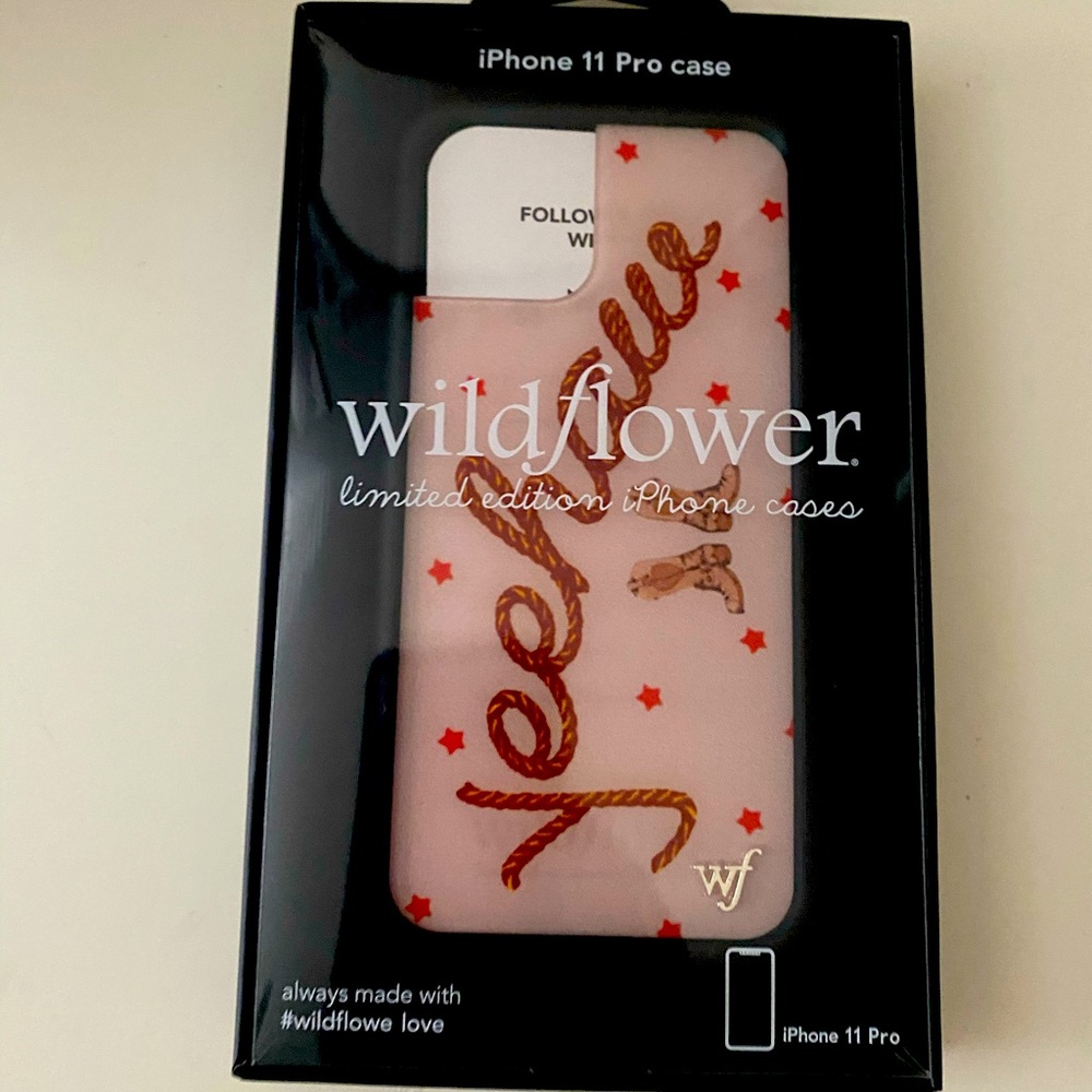 Brand new wildflower case iphone 11 pro
